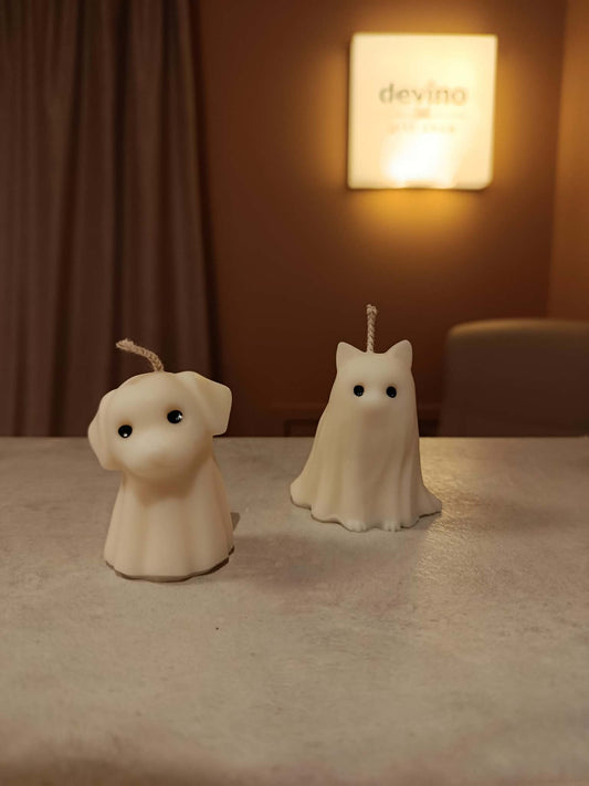 Little Boos • Κεριά Σκυλάκι & Γατούλα