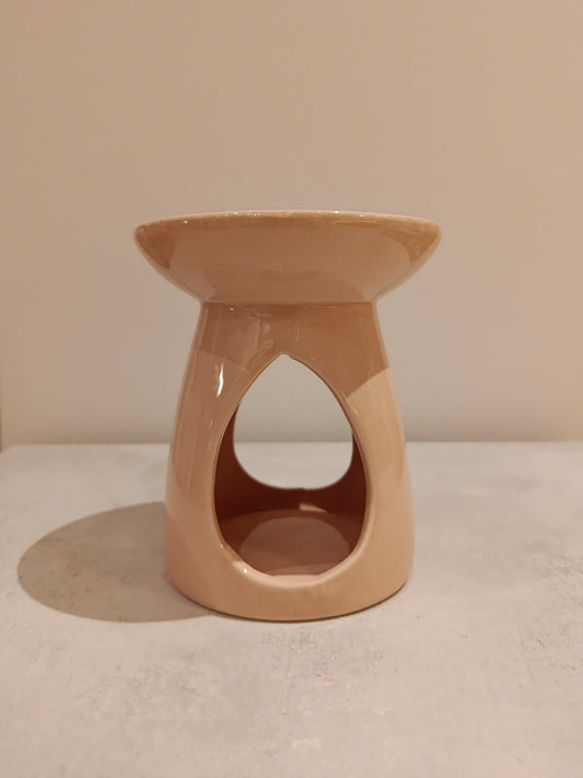 καυστήρας για wax melts σε χρώμα ροδακινί